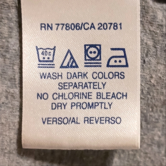 Vintage 2002 Tommy Hilfiger Jeans Men's XL Blue White Gray Color Block S/S Shirt - Picture 7 of 10